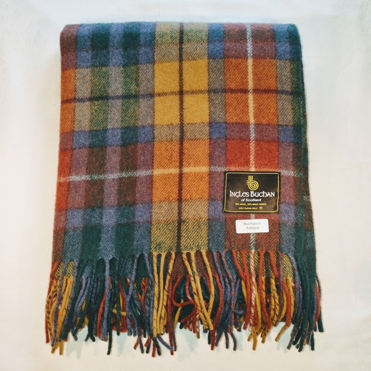 Woollen Tartan Blanket/Throw