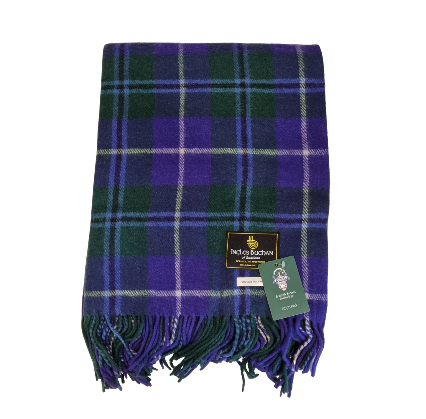 Woollen Tartan Blanket/Throw