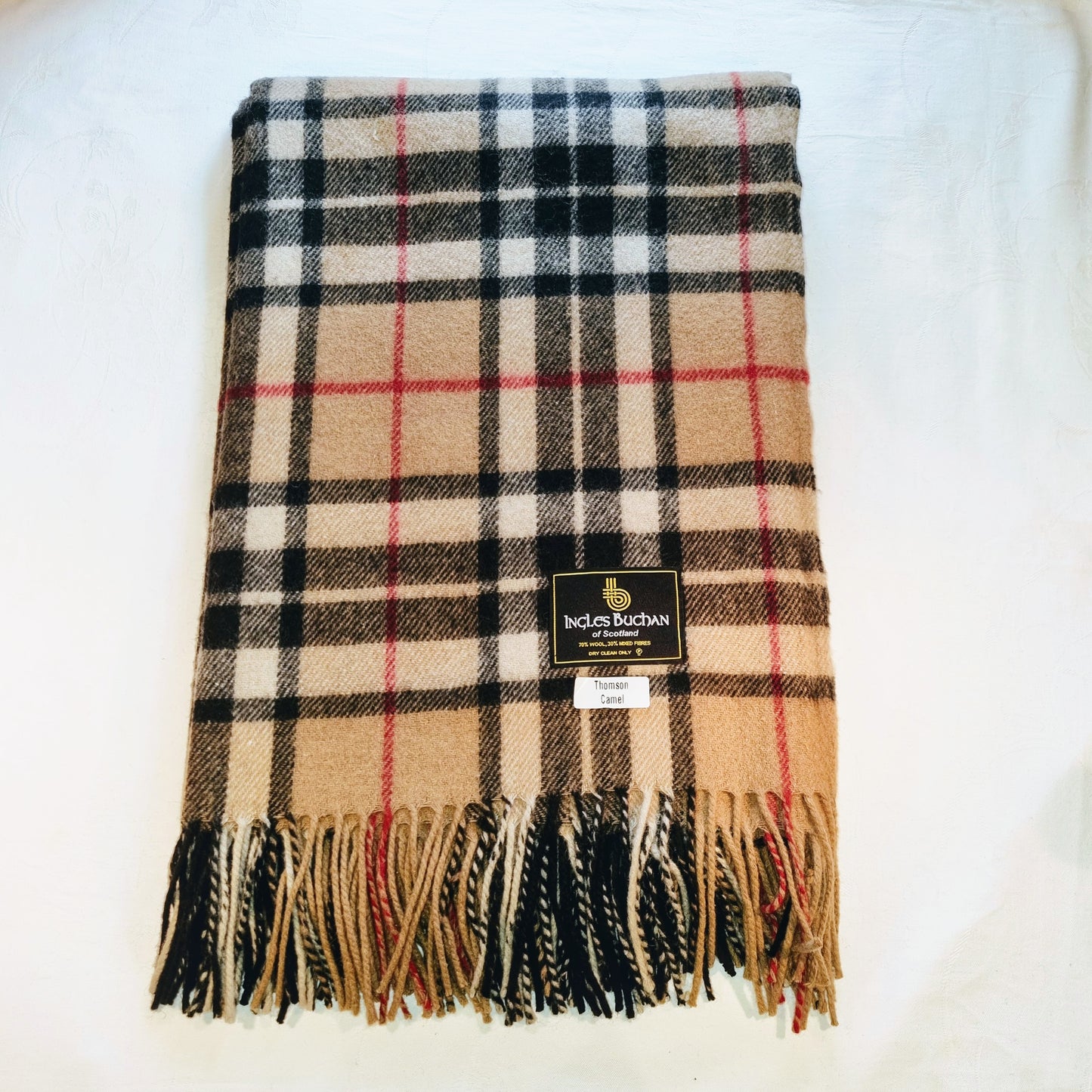 Woollen Tartan Blanket/Throw