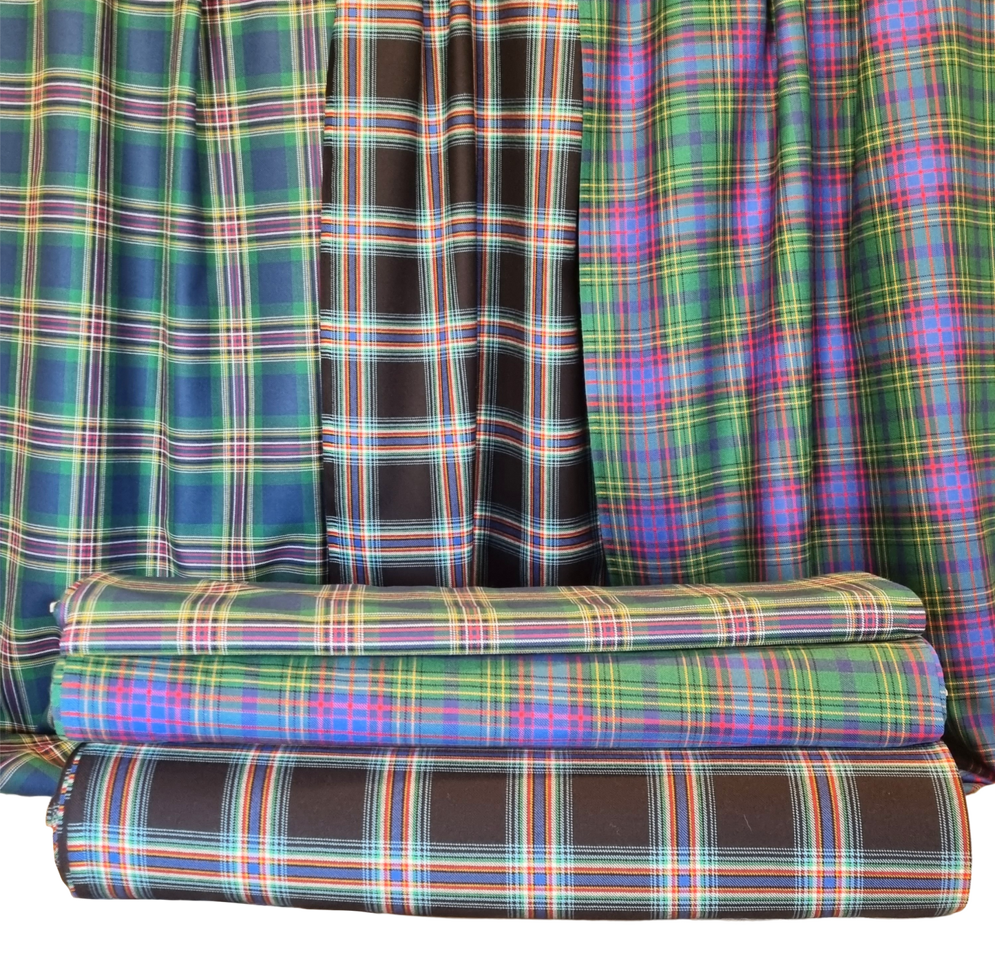 Australian National, Western Australia And South Australia State Tartan Fabric