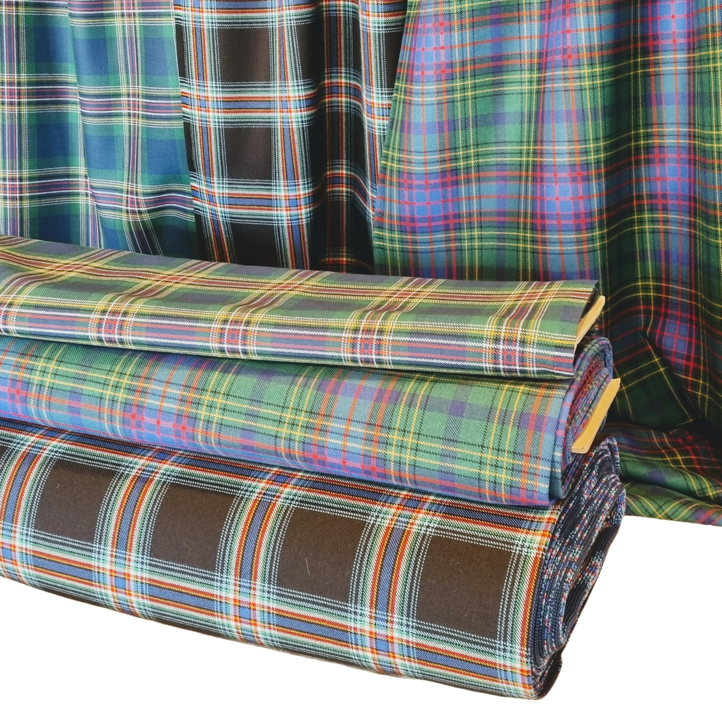 Australian National, Western Australia And South Australia State Tartan Fabric