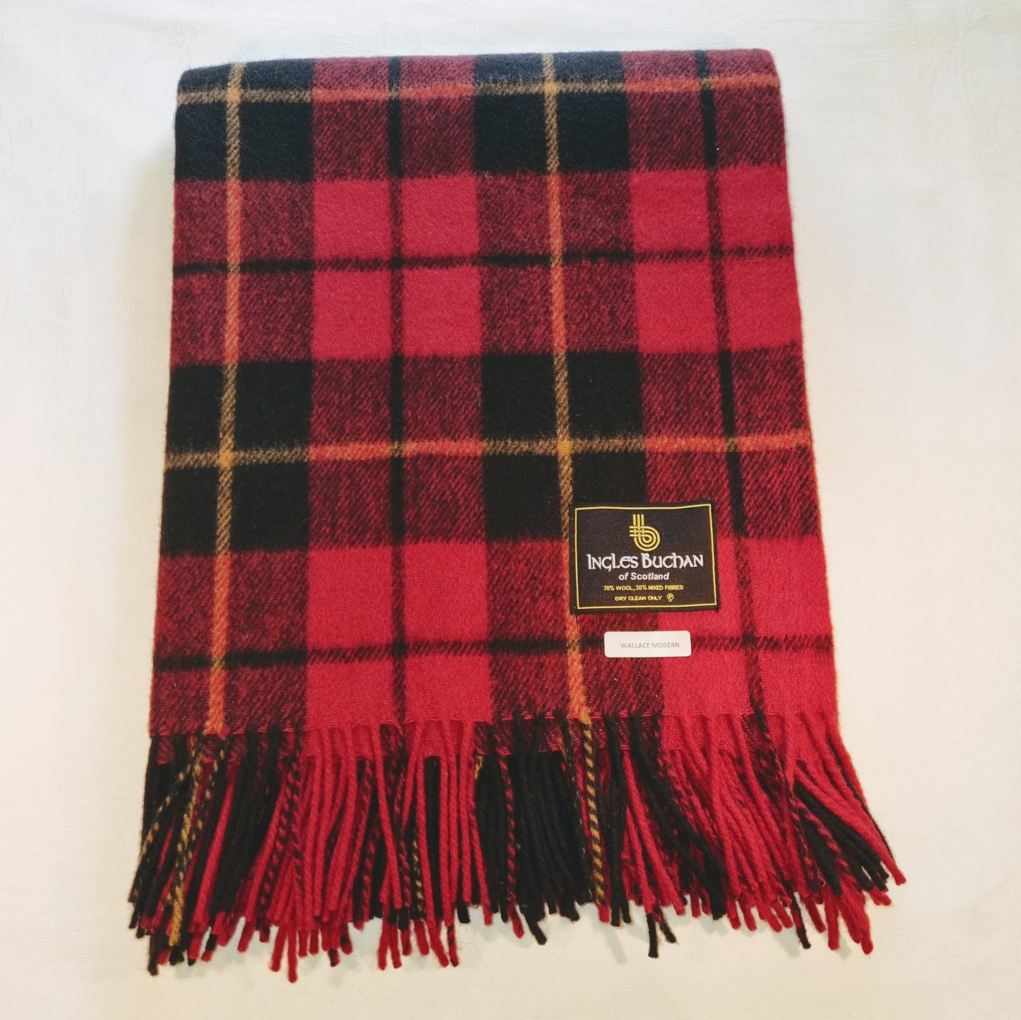 Woollen Tartan Blanket/Throw