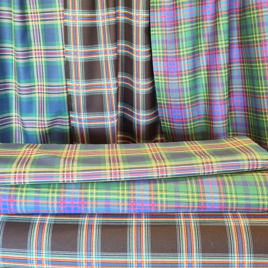 Australian National, Western Australia And South Australia State Tartan Fabric