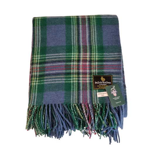 Woollen Tartan Blanket/Throw